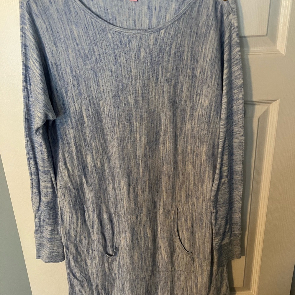 Lilly Pulitzer Light Blue Knit Top